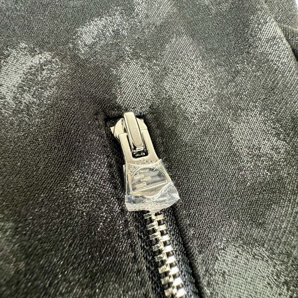 Rag & Bone Simone Black Leopard Print Pants Size 6 Stretch Leggings - Picture 7 of 15